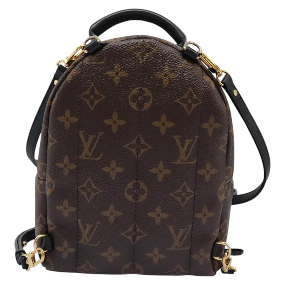 LOUIS VUITTON Monogram Palm Springs MINI Backpack M41562 LV Auth IN006