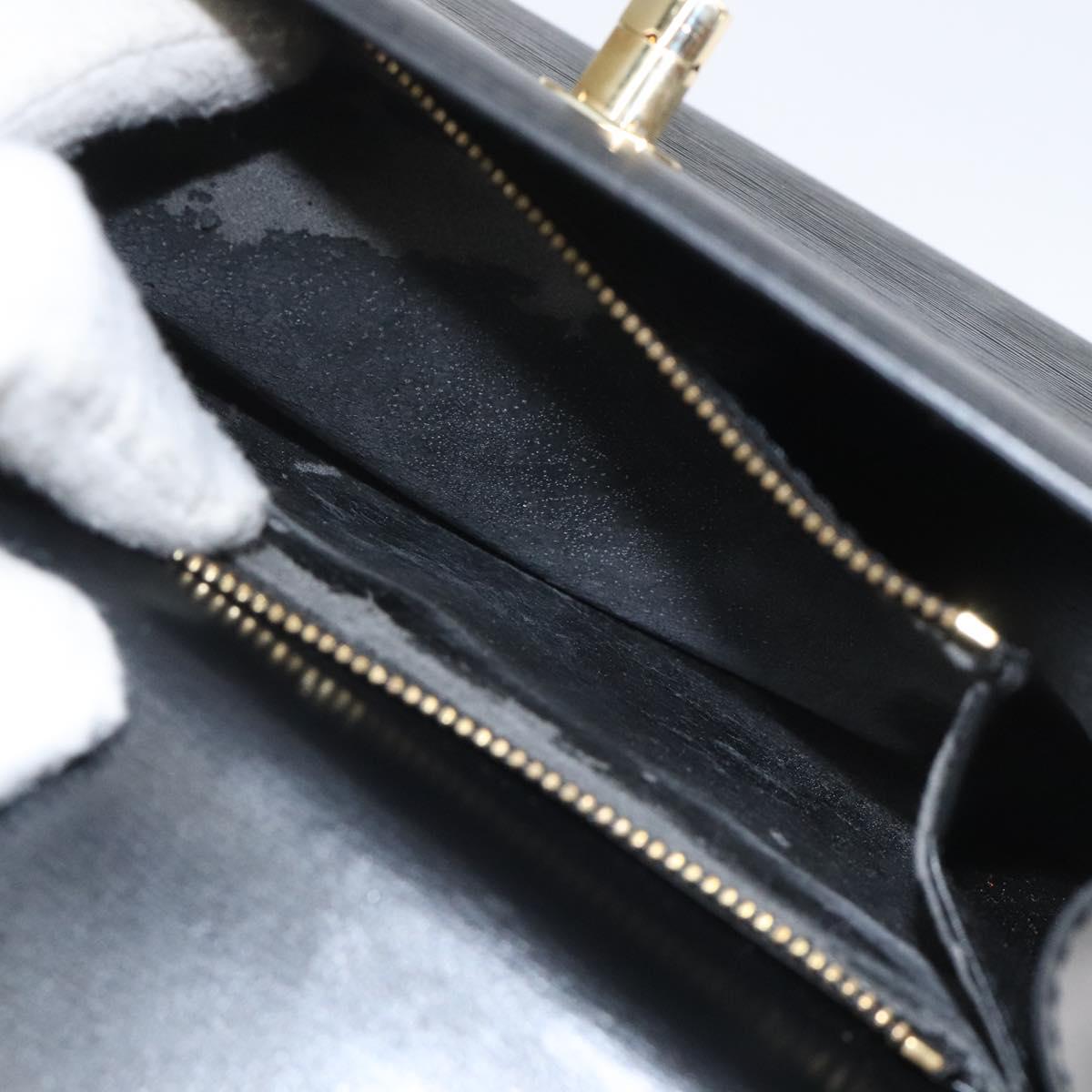 LOUIS VUITTON Epi Malesherbes Hand Bag Black M52372 LV Auth IN021