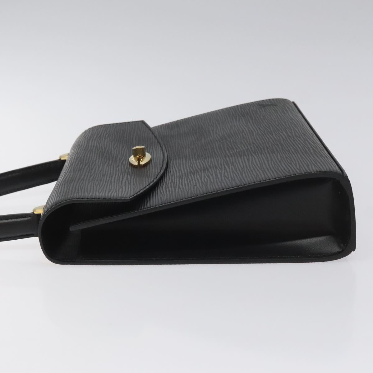 LOUIS VUITTON Epi Malesherbes Hand Bag Black M52372 LV Auth IN021