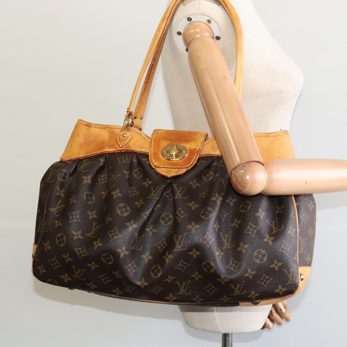 LOUIS VUITTON Monogram Boesi MM Shoulder Bag M45714 LV Auth IN052