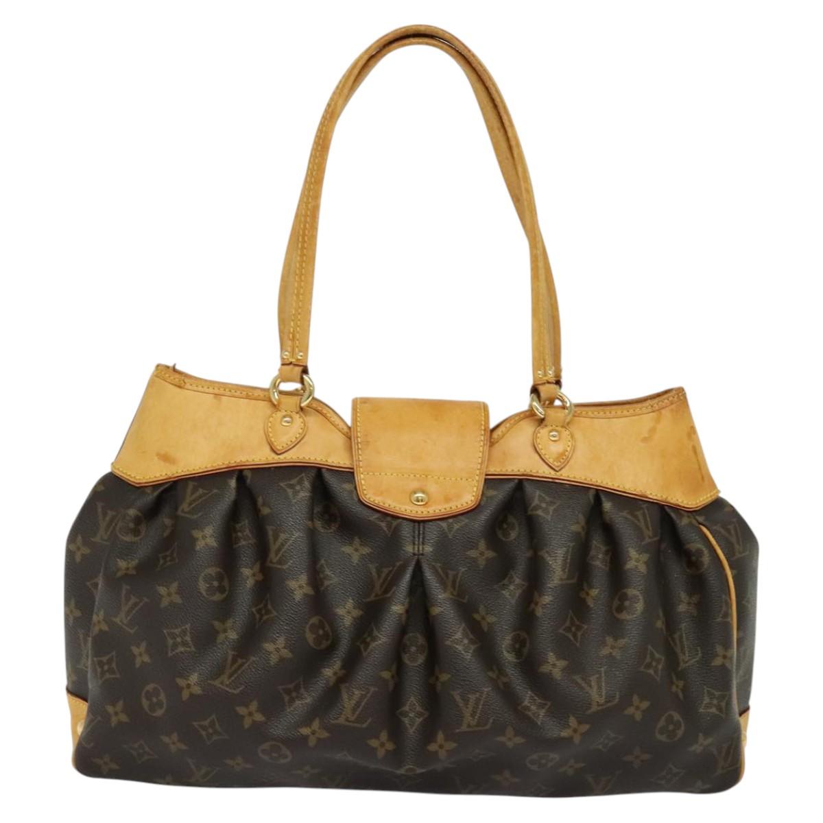 LOUIS VUITTON Monogram Boesi MM Shoulder Bag M45714 LV Auth IN052