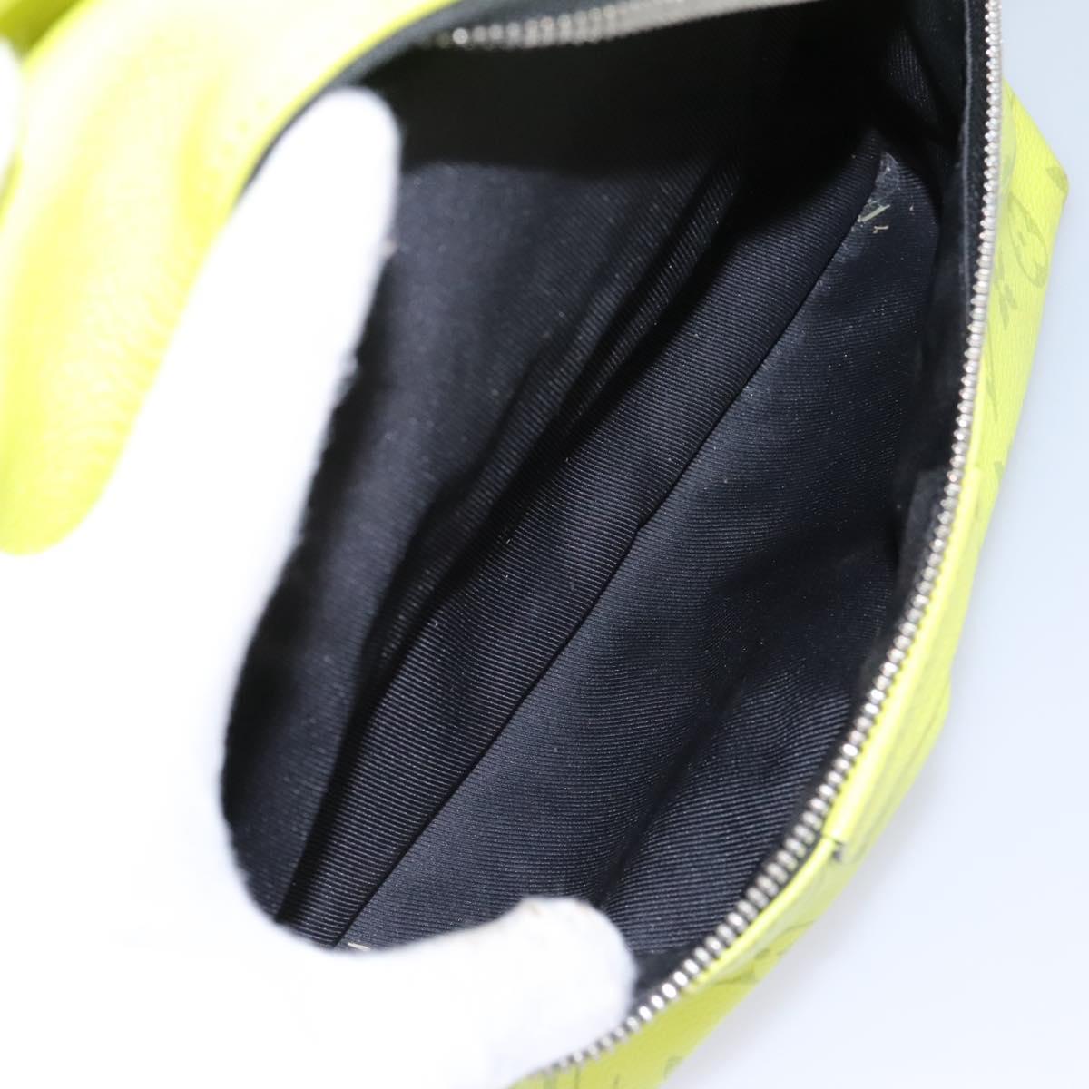 LOUIS VUITTON Taigalama Discovery Backpack Jaune M30228 LV Auth IN055V