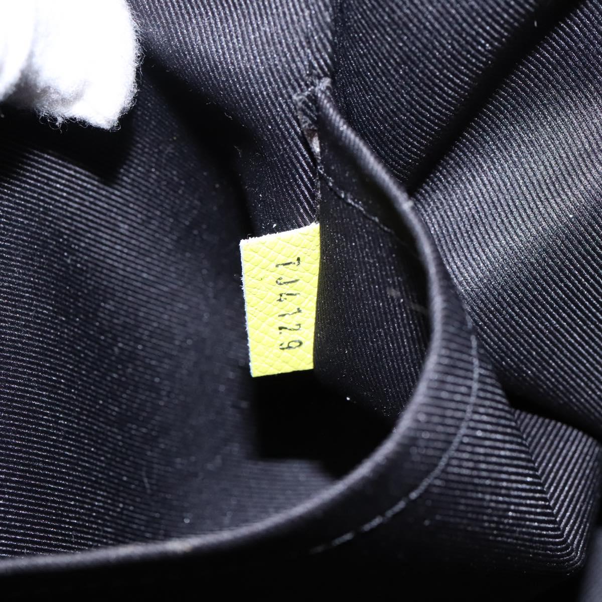 LOUIS VUITTON Taigalama Discovery Backpack Jaune M30228 LV Auth IN055V