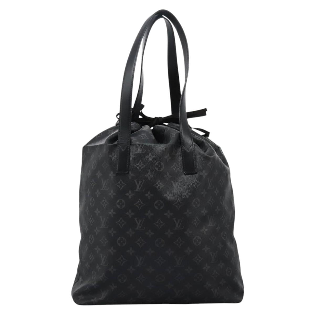 LOUIS VUITTON Monogram Eclipse Cabas light Tote Bag M44228 LV Auth IN064