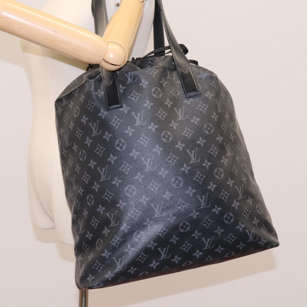 LOUIS VUITTON Monogram Eclipse Cabas light Tote Bag M44228 LV Auth IN064