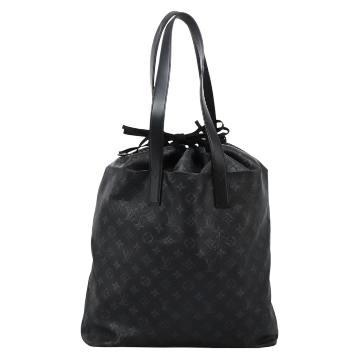 LOUIS VUITTON Monogram Eclipse Cabas light Tote Bag M44228 LV Auth IN064