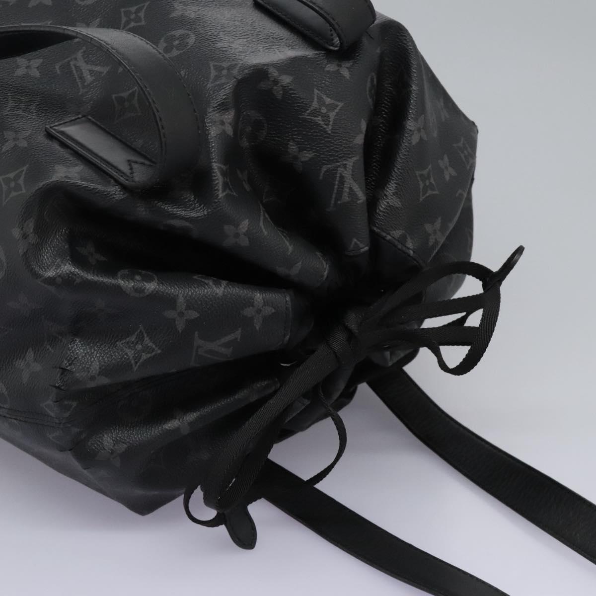 LOUIS VUITTON Monogram Eclipse Cabas light Tote Bag M44228 LV Auth IN064