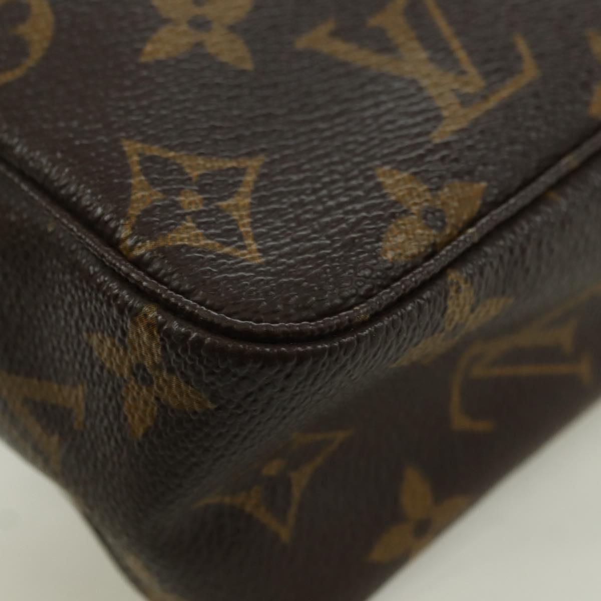LOUIS VUITTON Monogram Trousse Toilette 18 Pouch M47526 LV Auth INZ022A