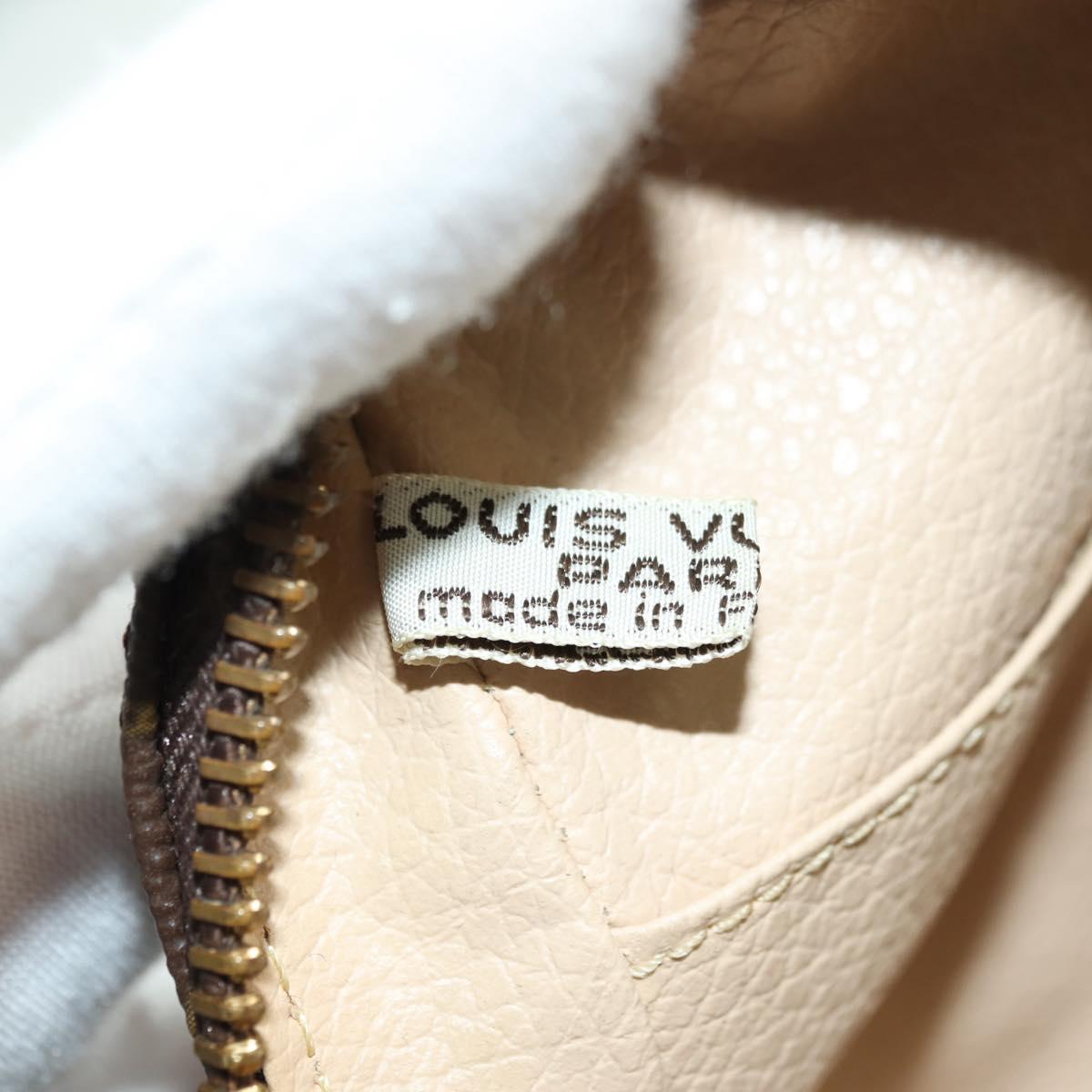 LOUIS VUITTON Monogram Trousse Toilette 18 Pouch M47526 LV Auth INZ022A