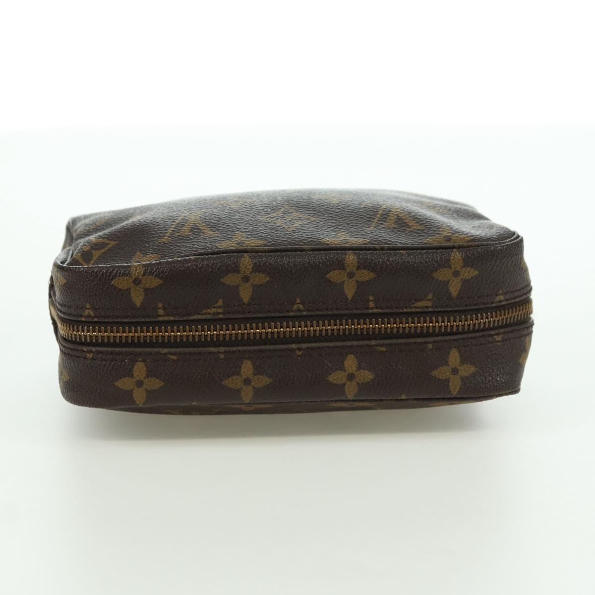 LOUIS VUITTON Monogram Trousse Toilette 18 Pouch M47526 LV Auth INZ022A