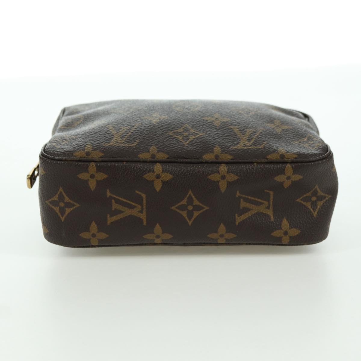 LOUIS VUITTON Monogram Trousse Toilette 18 Pouch M47526 LV Auth INZ022A