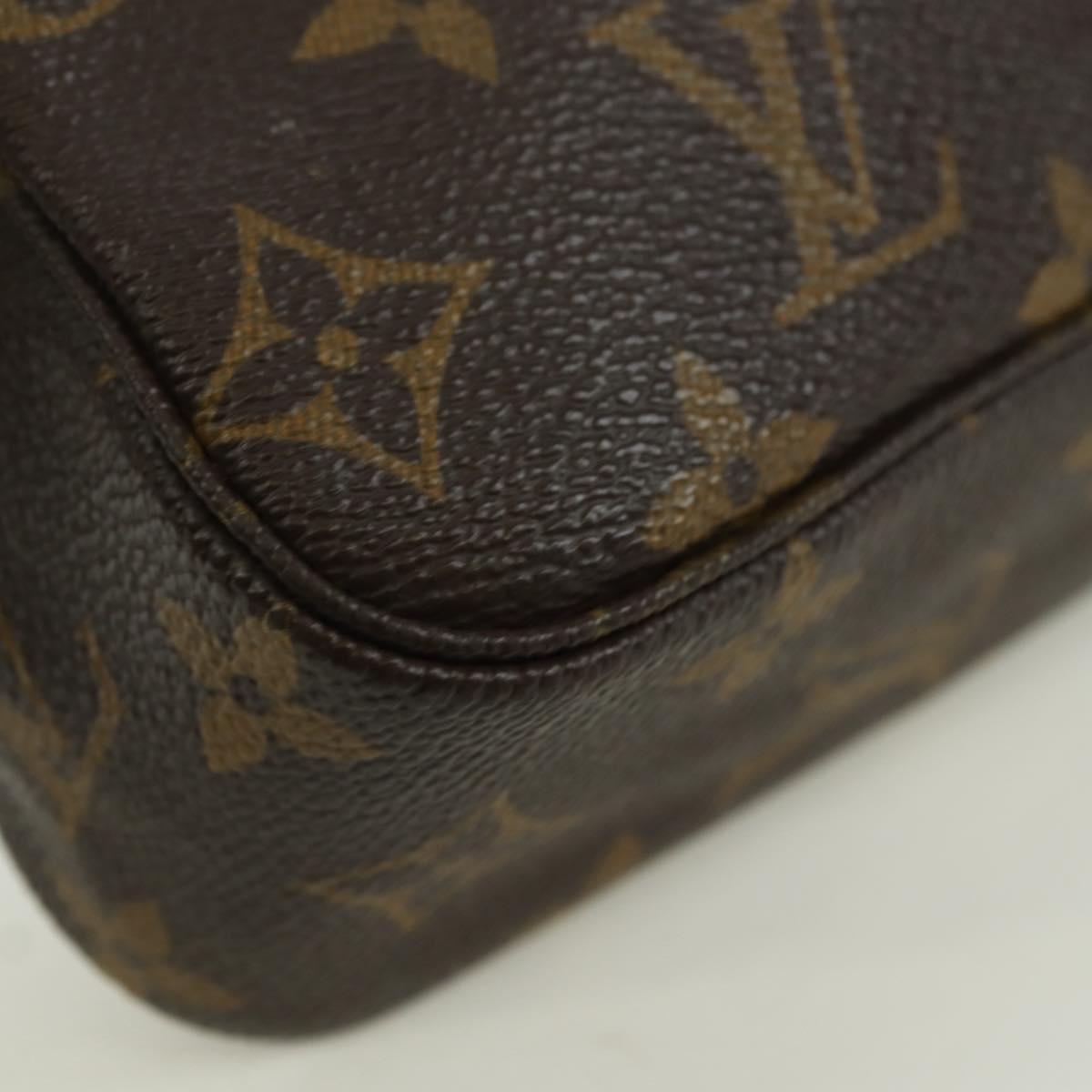 LOUIS VUITTON Monogram Trousse Toilette 18 Pouch M47526 LV Auth INZ022A