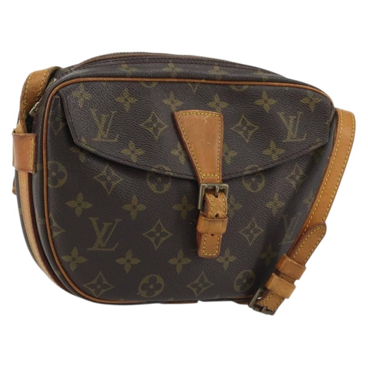 LOUIS VUITTON Monogram Jeune Fille MM Shoulder Bag M51226 LV Auth INZ031