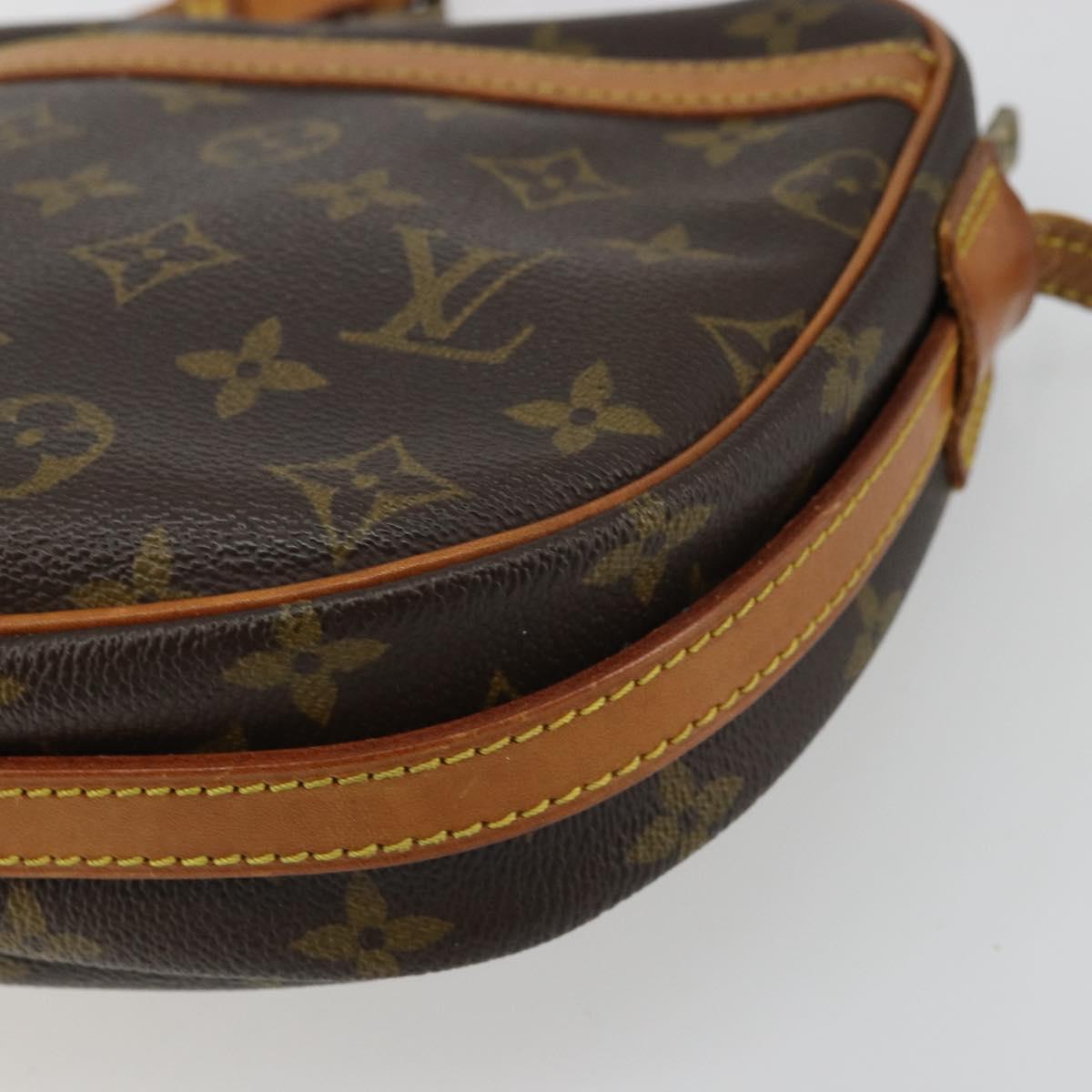 LOUIS VUITTON Monogram Jeune Fille MM Shoulder Bag M51226 LV Auth INZ031