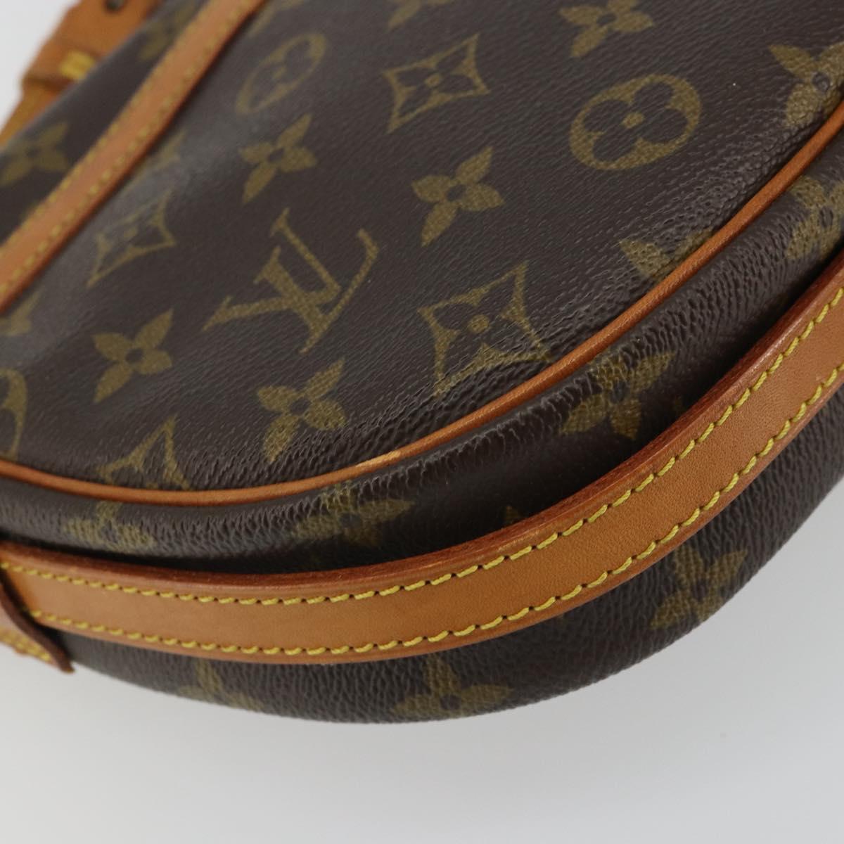 LOUIS VUITTON Monogram Jeune Fille MM Shoulder Bag M51226 LV Auth INZ031