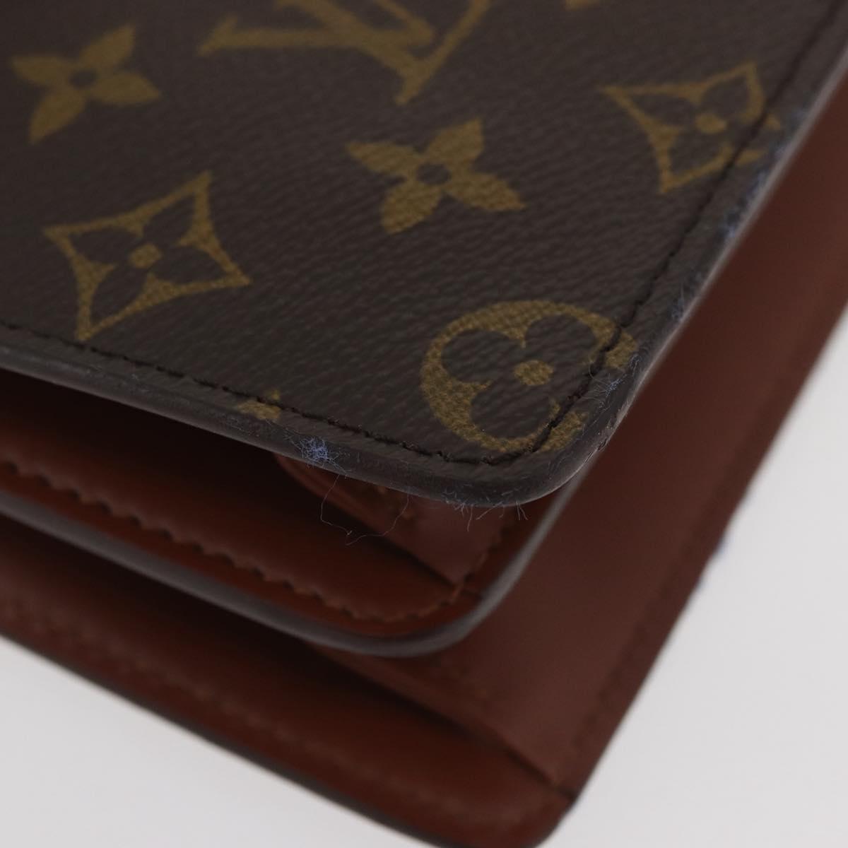 LOUIS VUITTON Monogram Concorde Hand Bag M51190 LV Auth INZ066