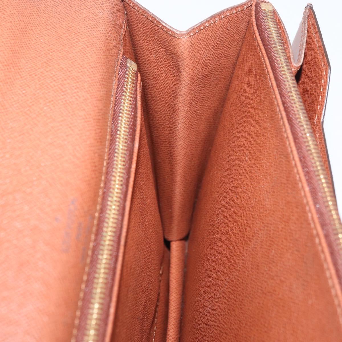 LOUIS VUITTON Monogram Concorde Hand Bag M51190 LV Auth INZ066