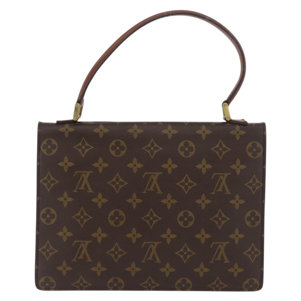 LOUIS VUITTON Monogram Concorde Hand Bag M51190 LV Auth INZ066