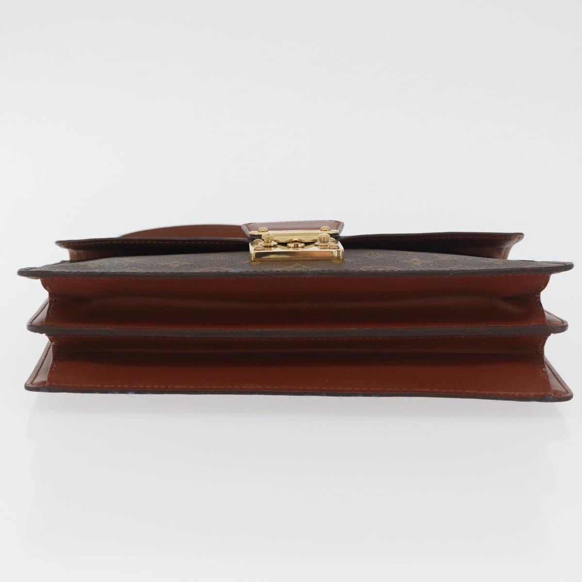 LOUIS VUITTON Monogram Concorde Hand Bag M51190 LV Auth INZ066