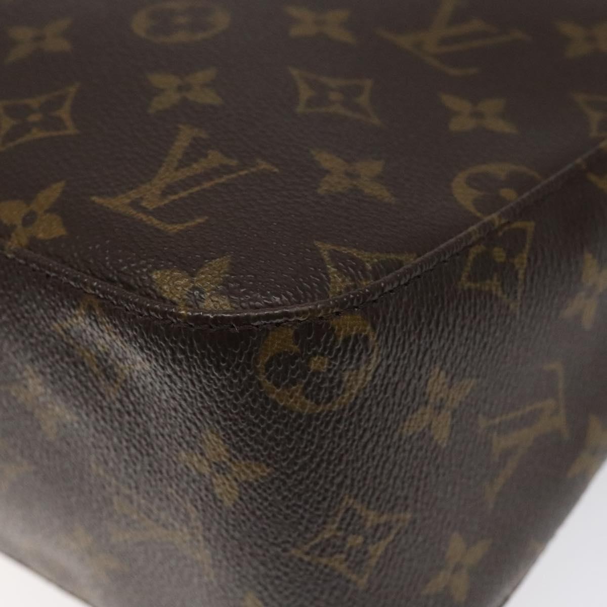 LOUIS VUITTON Monogram Looping MM Shoulder Bag M51146 LV Auth JB013A
