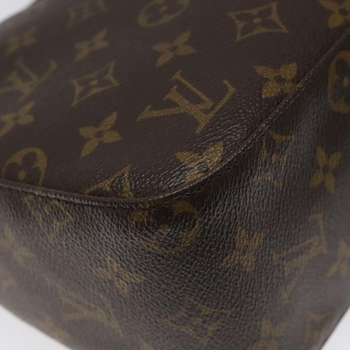 LOUIS VUITTON Monogram Looping MM Shoulder Bag M51146 LV Auth JB013A