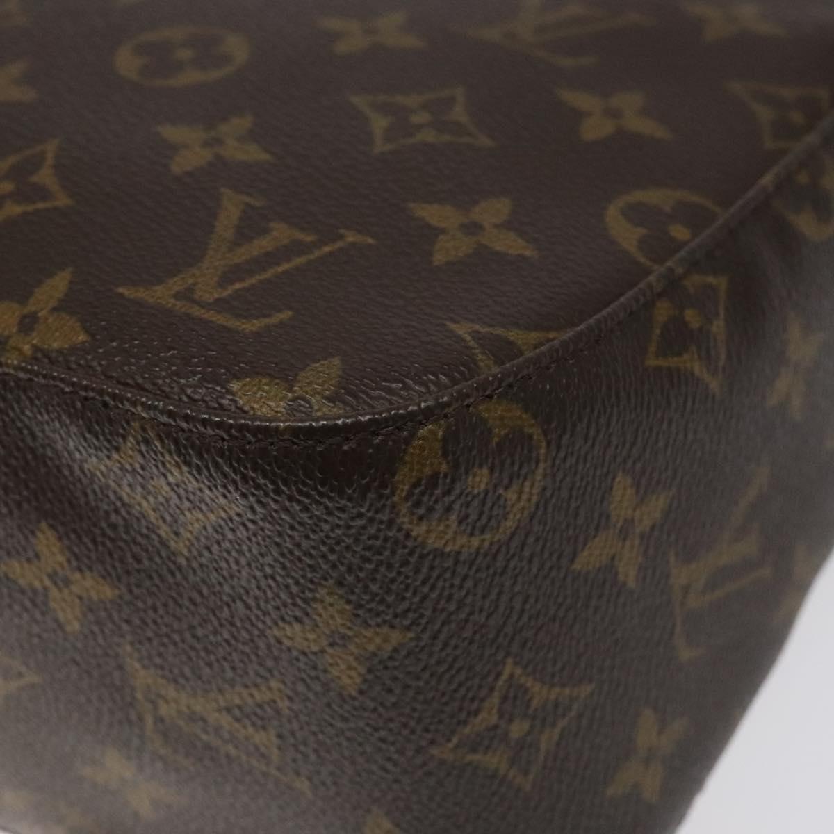 LOUIS VUITTON Monogram Looping MM Shoulder Bag M51146 LV Auth JB013A