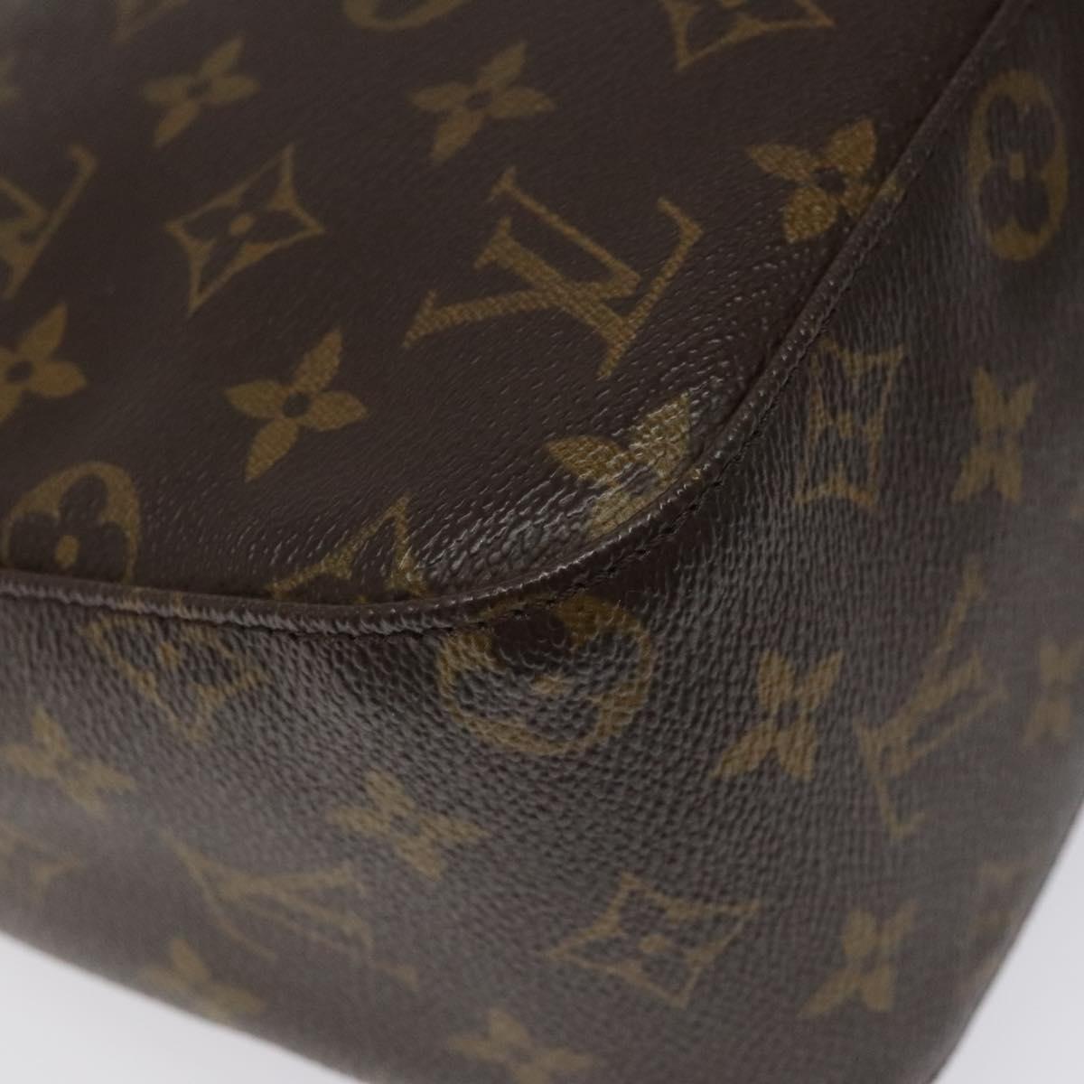 LOUIS VUITTON Monogram Looping MM Shoulder Bag M51146 LV Auth JB013A