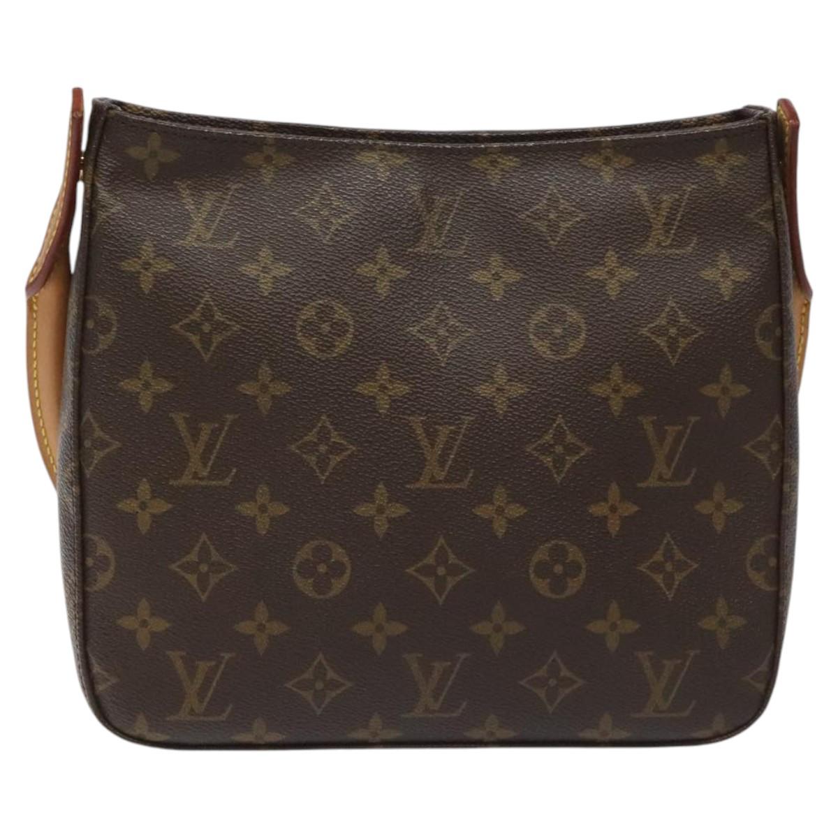 LOUIS VUITTON Monogram Looping MM Shoulder Bag M51146 LV Auth JB013A