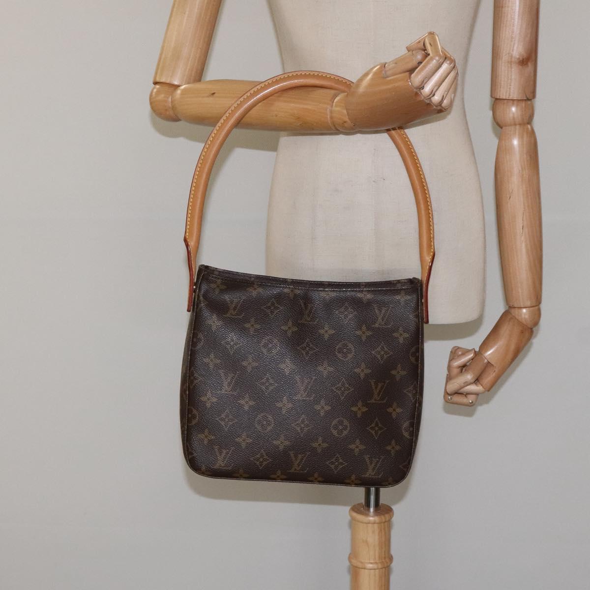 LOUIS VUITTON Monogram Looping MM Shoulder Bag M51146 LV Auth JB013A