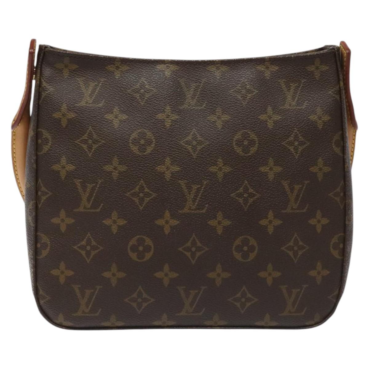 LOUIS VUITTON Monogram Looping MM Shoulder Bag M51146 LV Auth JB013A