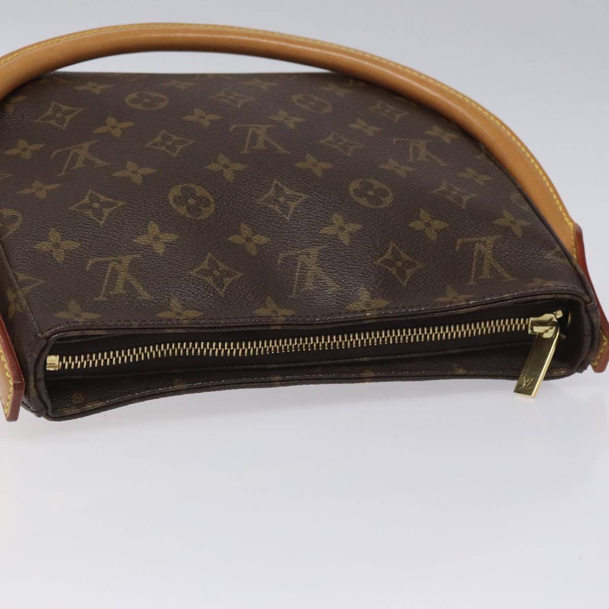 LOUIS VUITTON Monogram Looping MM Shoulder Bag M51146 LV Auth JB013A