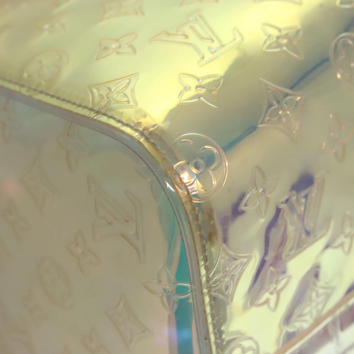 LOUIS VUITTON Monogram Prism Keepall Bandouliere 50 Bag M53271 LV Auth JB033A