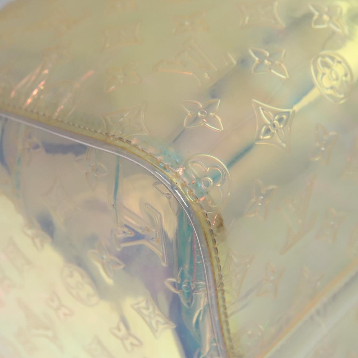 LOUIS VUITTON Monogram Prism Keepall Bandouliere 50 Bag M53271 LV Auth JB033A