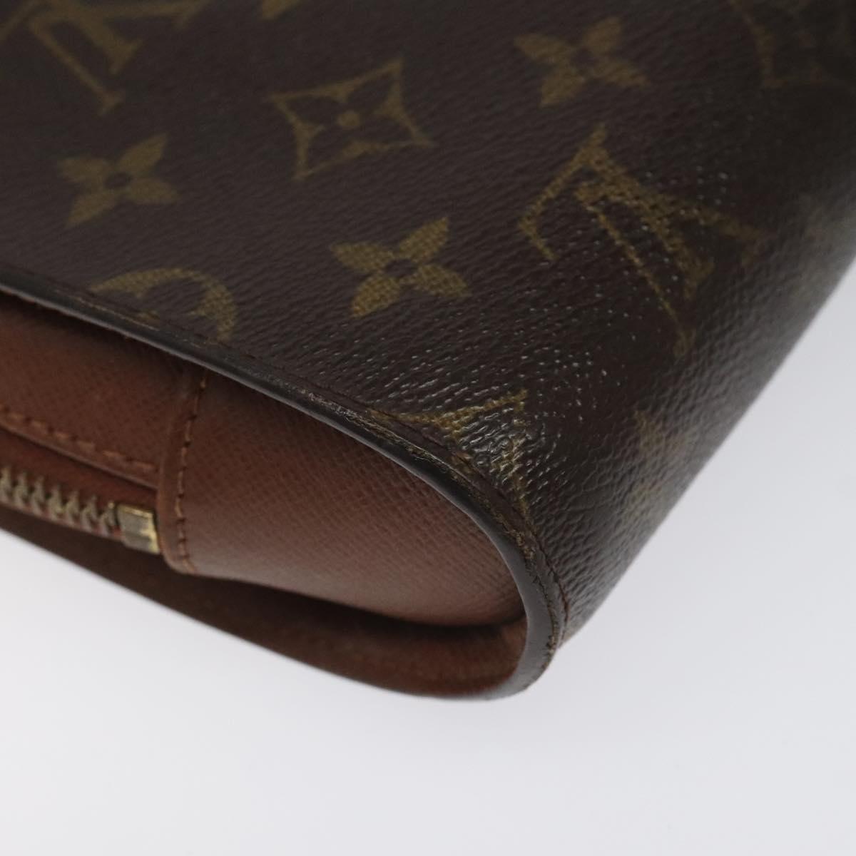LOUIS VUITTON Monogram Orsay Clutch Bag M51790 LV Auth JB045