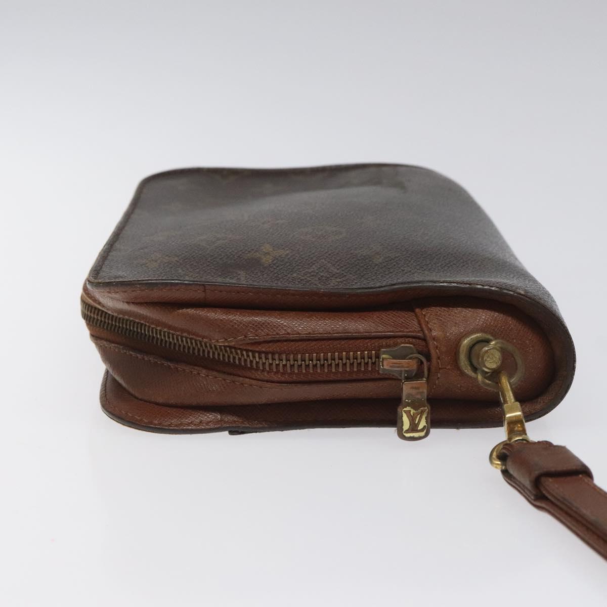 LOUIS VUITTON Monogram Orsay Clutch Bag M51790 LV Auth JB045