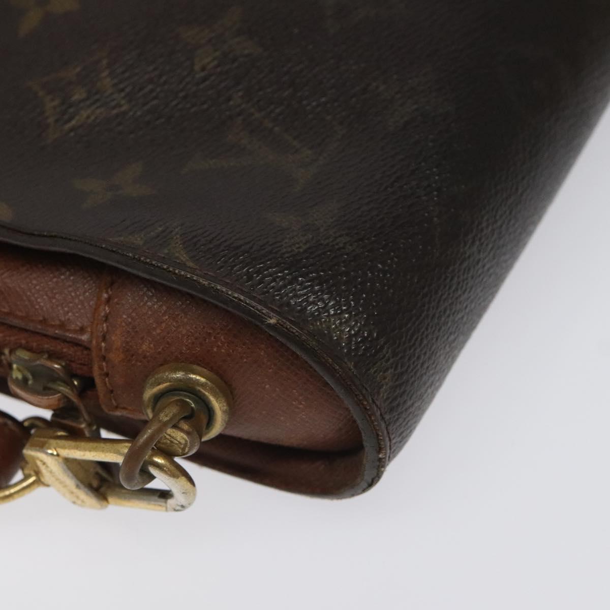 LOUIS VUITTON Monogram Orsay Clutch Bag M51790 LV Auth JB045