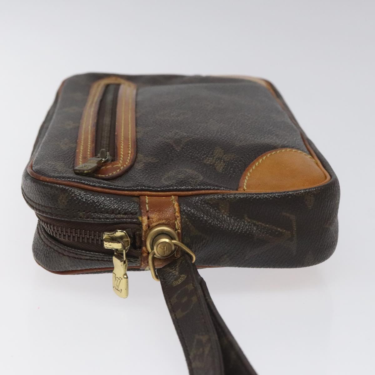 LOUIS VUITTON Monogram Marly Dragonne GM Clutch Bag M51825 LV Auth JB047