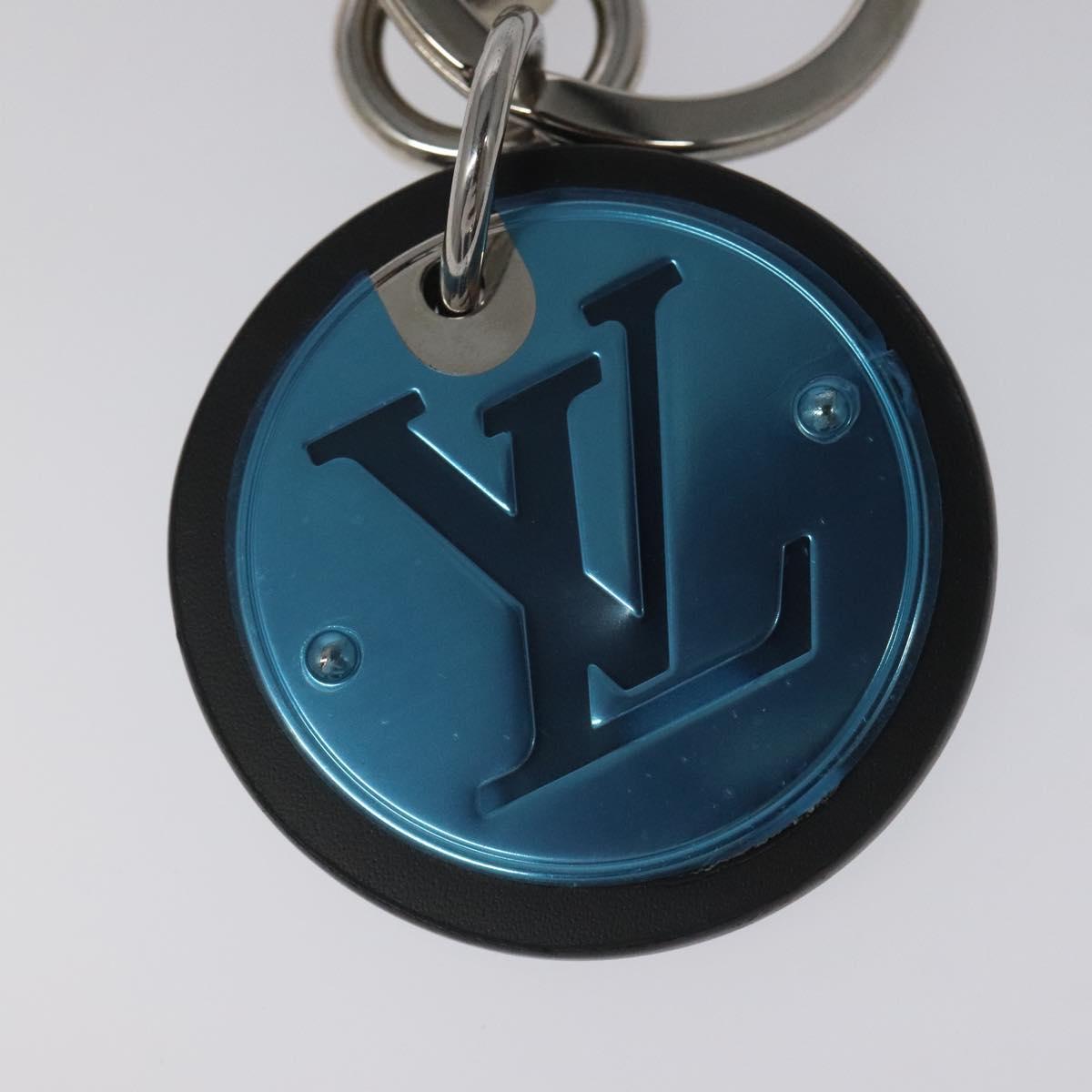LOUIS VUITTON LV Circle Key Holder metal Silver M67362 LV Auth JB061