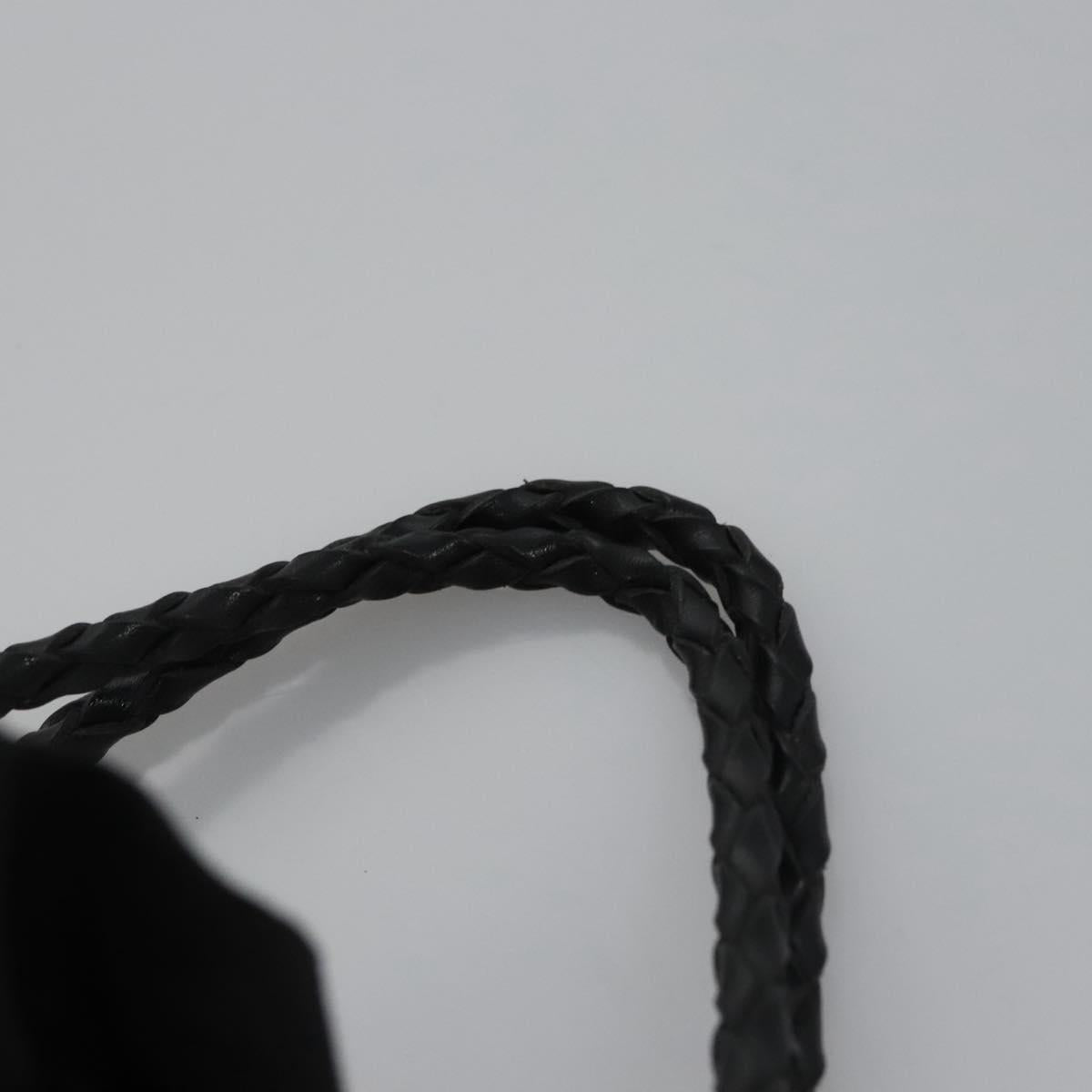 BURBERRY Nova Check Hand Bag Canvas Navy Auth JB069