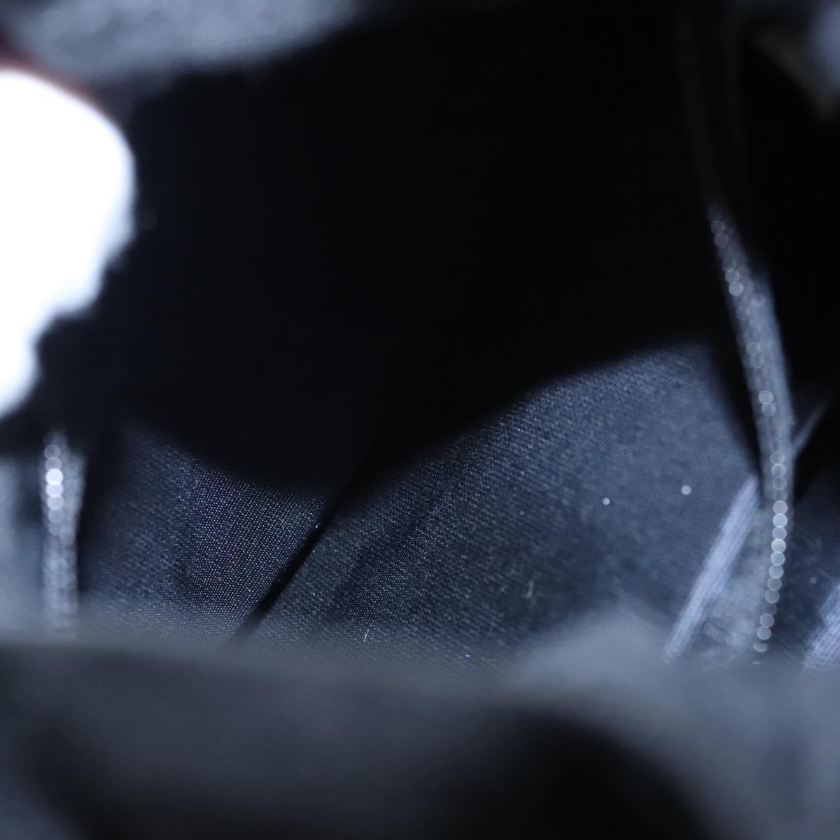 BURBERRY Nova Check Hand Bag Canvas Navy Auth JB069