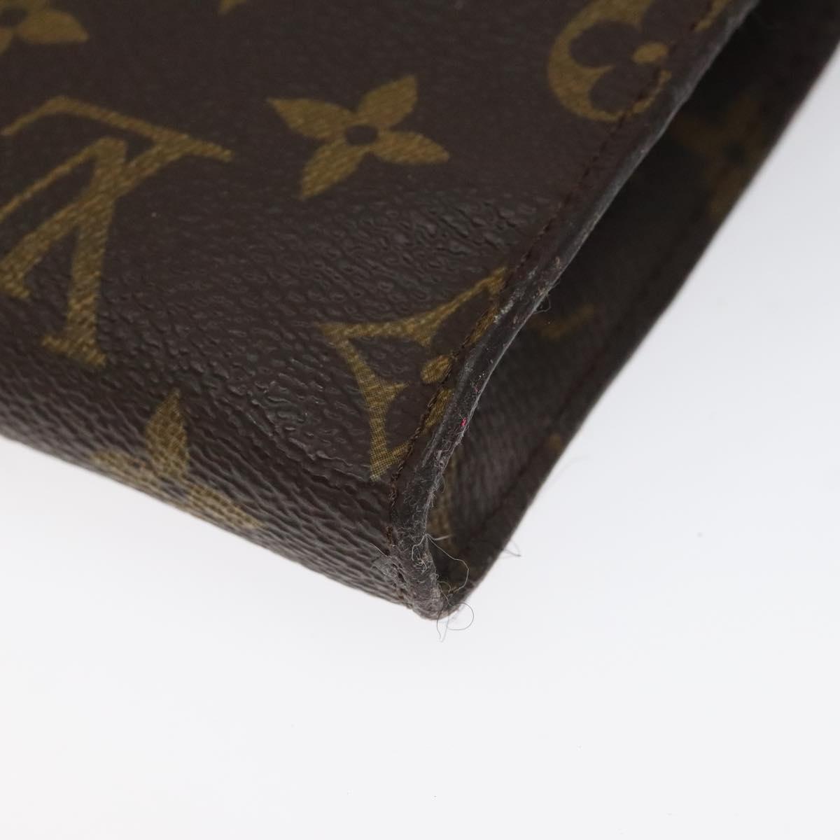 LOUIS VUITTON Monogram Bucket PM Accessory Pouch LV Auth JB077