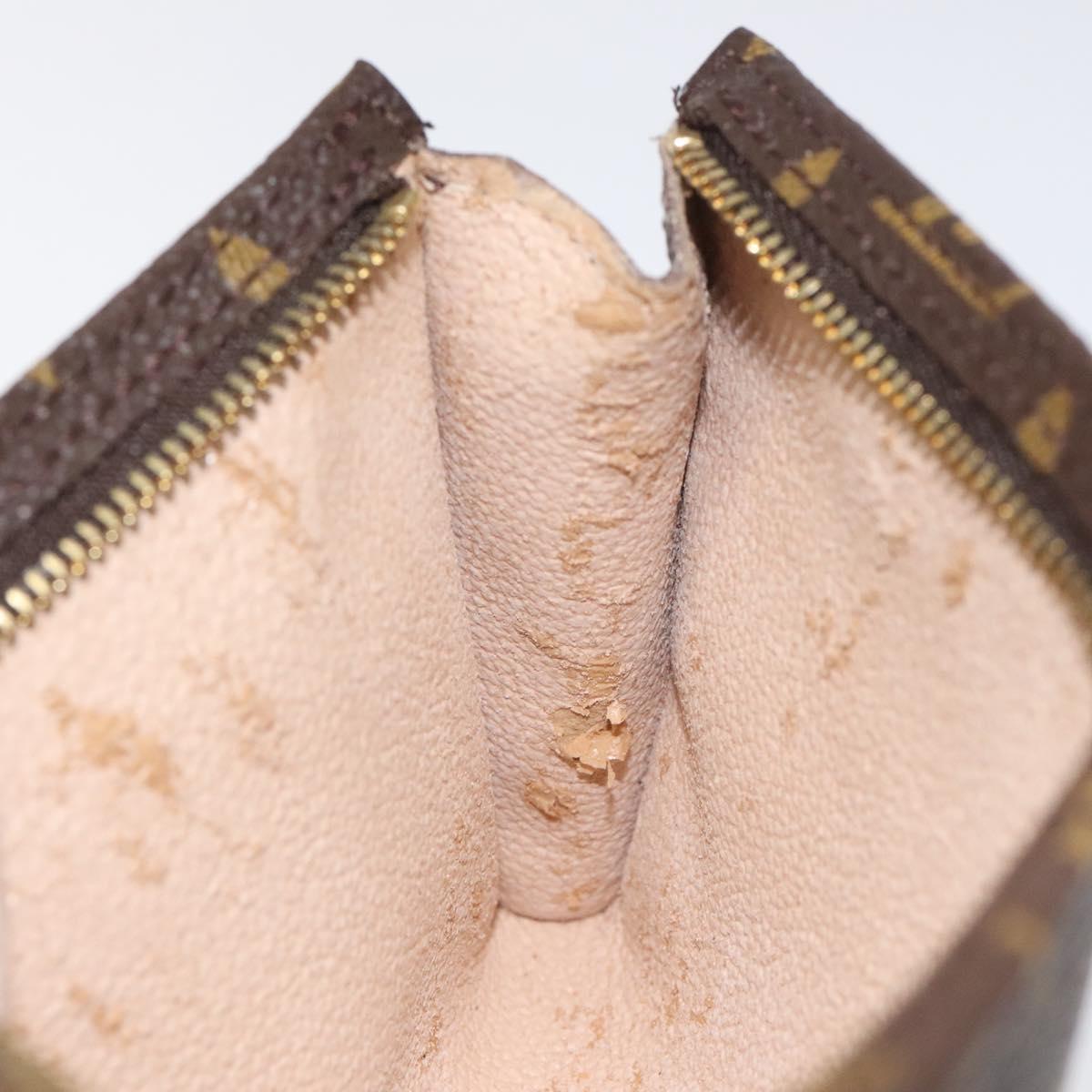 LOUIS VUITTON Monogram Bucket PM Accessory Pouch LV Auth JB077