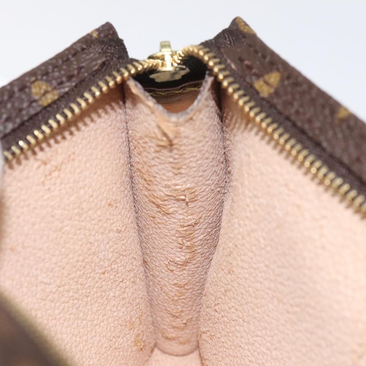 LOUIS VUITTON Monogram Bucket PM Accessory Pouch LV Auth JB077