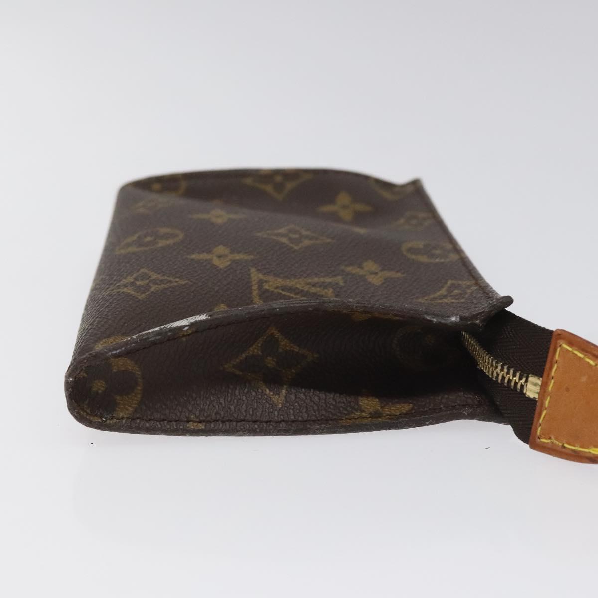 LOUIS VUITTON Monogram Bucket PM Accessory Pouch LV Auth JB077