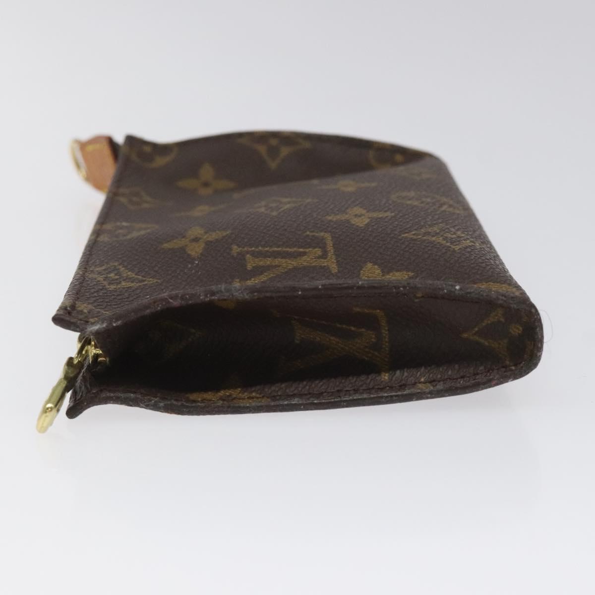 LOUIS VUITTON Monogram Bucket PM Accessory Pouch LV Auth JB077