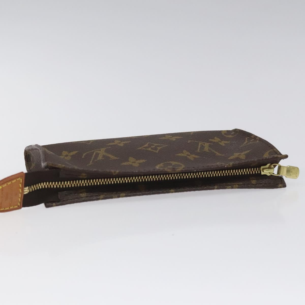 LOUIS VUITTON Monogram Bucket PM Accessory Pouch LV Auth JB077