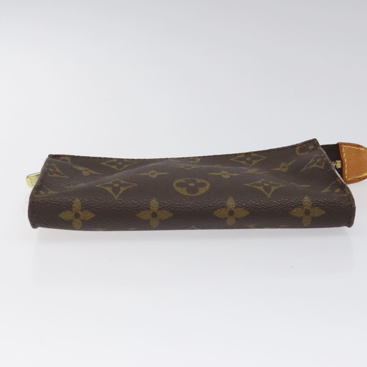 LOUIS VUITTON Monogram Bucket PM Accessory Pouch LV Auth JB077