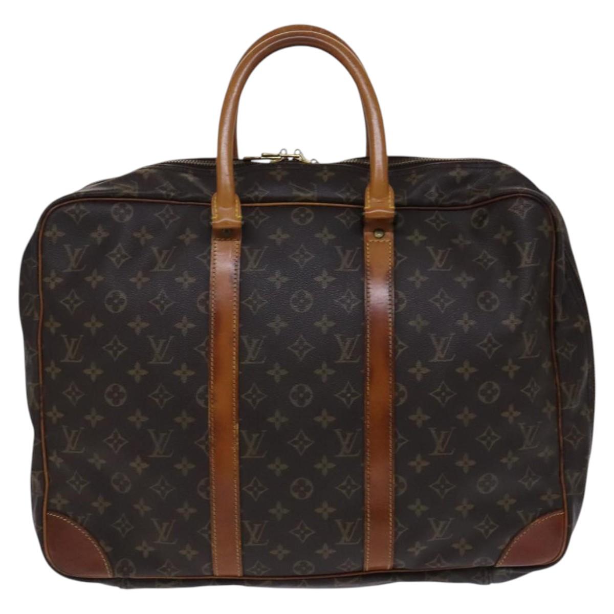 LOUIS VUITTON Monogram Sac 24 Earl Boston Bag M41387 LV Auth JB079
