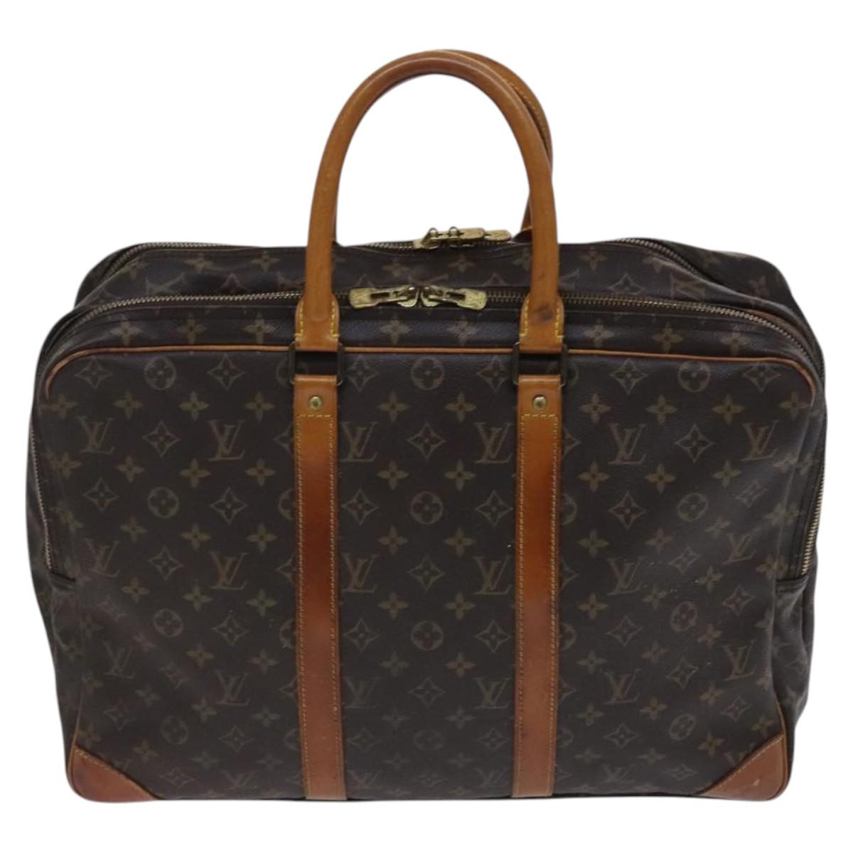 LOUIS VUITTON Monogram Sac 24 Earl Boston Bag M41387 LV Auth JB079
