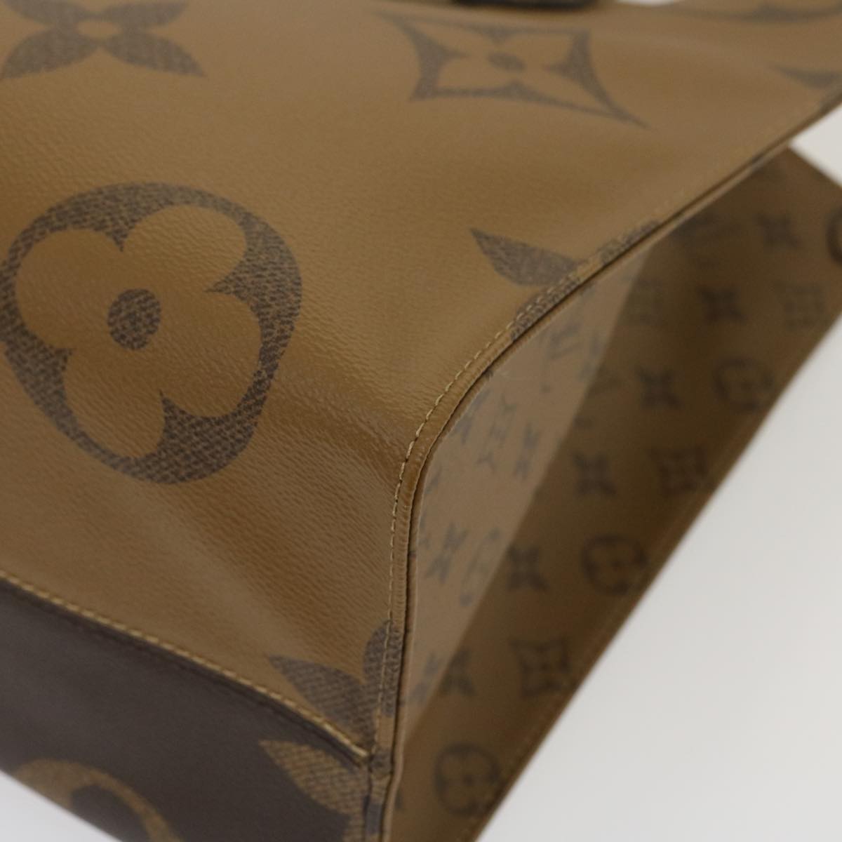 LOUIS VUITTON Monogram Reverse Giant On The go GM Tote Bag M45320 Auth ai595S